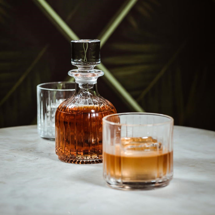 Steelite Combo Small Decanter with Stopper 340ml (4 Pack) Steelite