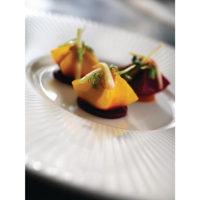 Steelite Willow Small Well Gourmet Plate 285mm (6 Pack) Steelite