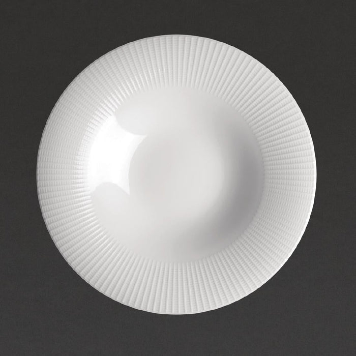 Steelite Willow Gourmet Rimmed Coupe Bowl 285mm (6 Pack) Steelite