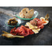 Steelite Scape Glass Platters 140mm Smoked (12 Pack) Steelite