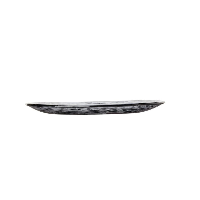 Steelite Scape Glass Platters 300mm Smoked (6 Pack) Steelite