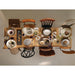 Steelite Scape Smoked Glass Oval Platters 400mm (6 Pack) Steelite