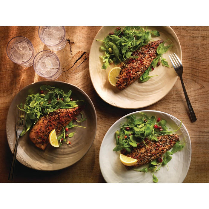 Steelite Scape White Melamine Plates 280mm (6 Pack) Steelite