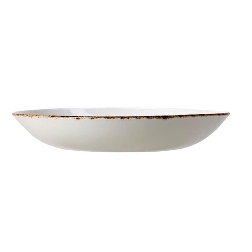 Steelite Brown Dapple Coupe Plates 300mm (12 Pack) Steelite