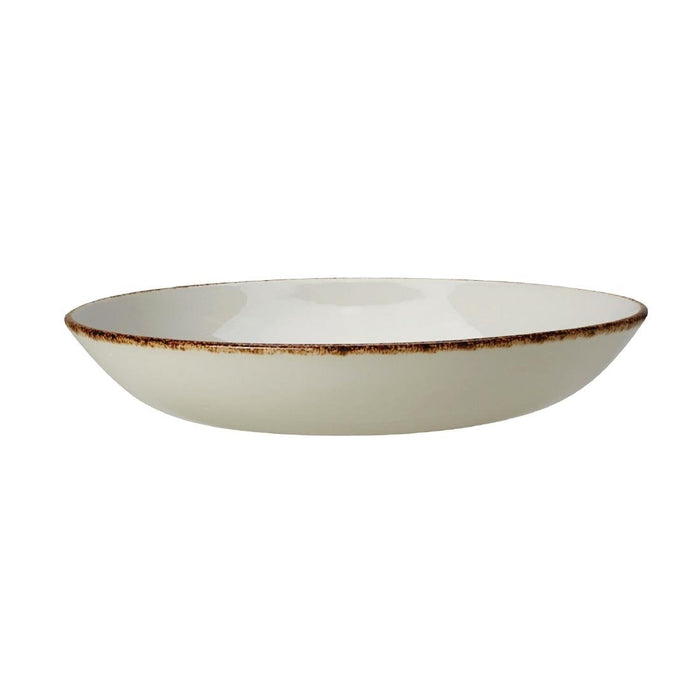 Steelite Brown Dapple Coupe Bowls 130mm (24 Pack) Steelite