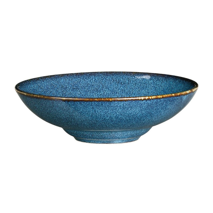 Rene Ozorio Wabi Sabi Rimmed Coupe Bowls Indigo 240mm (6 Pack) Steelite