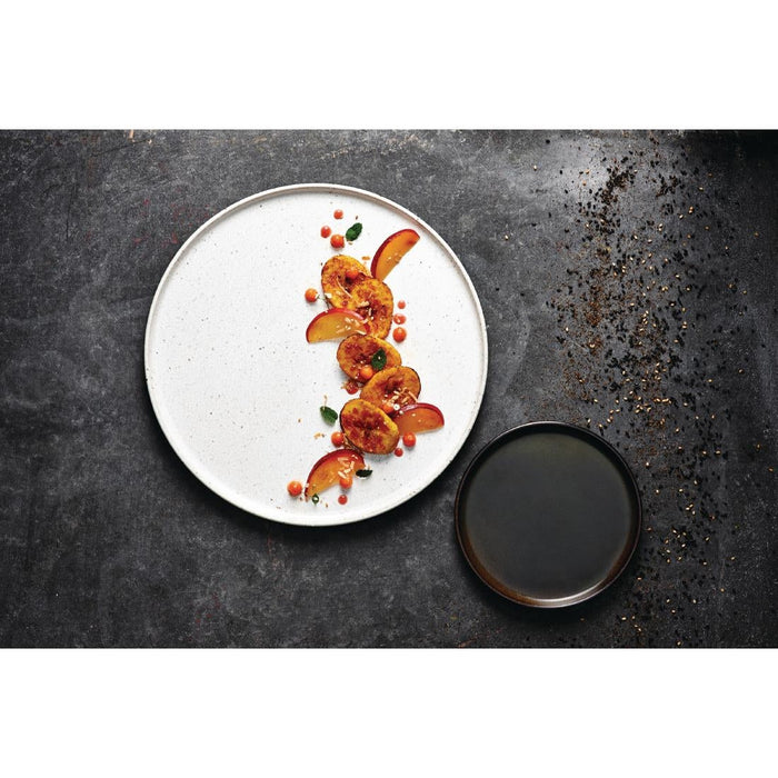 Rene Ozorio Wabi Sabi Round Trays Lichen 152mm (12 Pack) Steelite