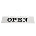 Reversible Hanging Open And Closed Sign Vogue