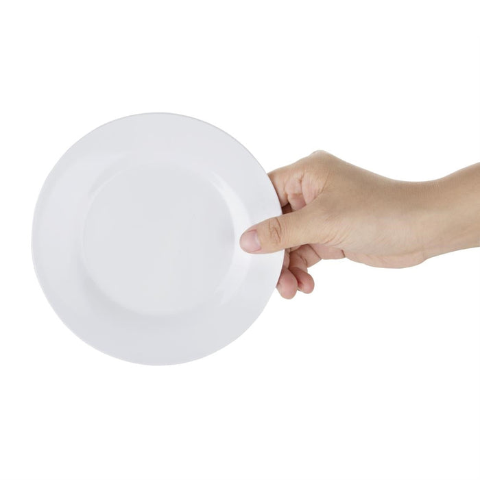 Olympia Kristallon Melamine Round Plates 150mm (12 Pack) Olympia