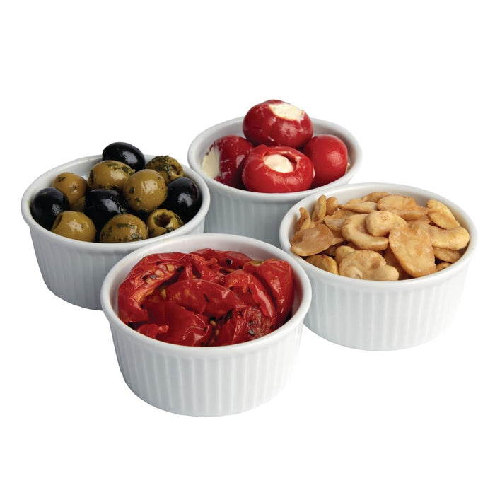 Olympia Whiteware Ramekins 80mm (12 Pack) Olympia