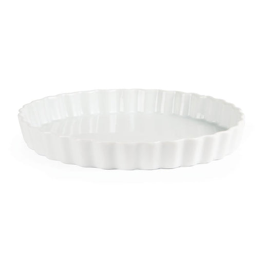 Olympia Whiteware Flan Dishes 297mm (6 Pack) Olympia