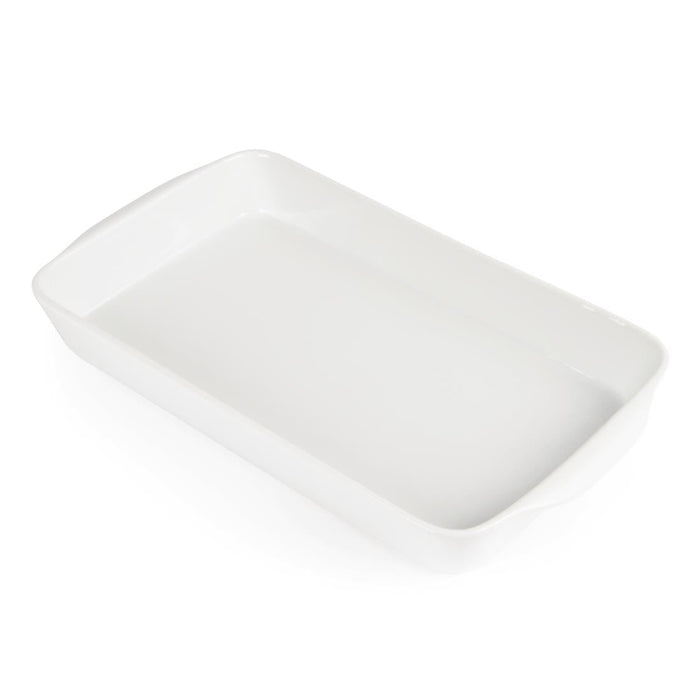Olympia Whiteware Rectangular Roasters 395x 219mm (6 Pack) Olympia