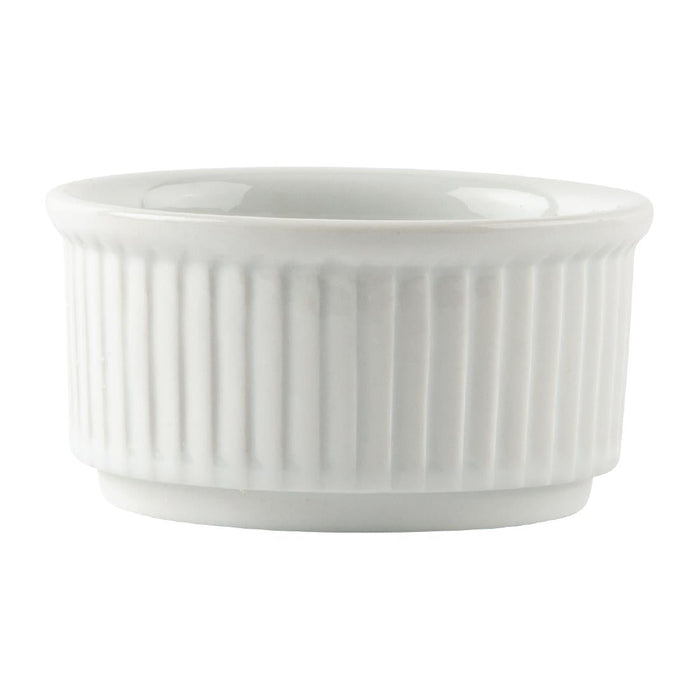 Olympia Whiteware Stacking Ramekins 85mm (12 Pack) Olympia