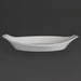 Olympia Whiteware Oval Eared Dishes 320x 177mm (6 Pack) Olympia