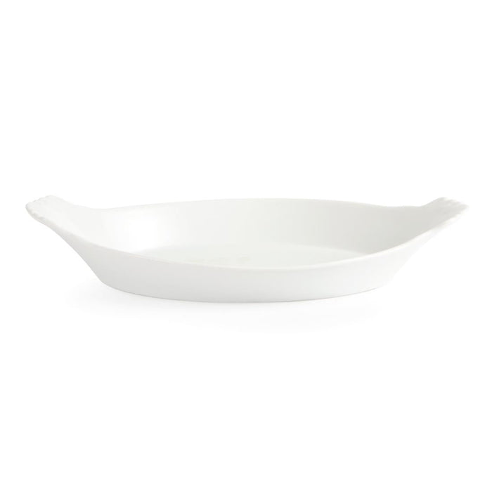 Olympia Whiteware Oval Eared Dishes 320x 177mm (6 Pack) Olympia