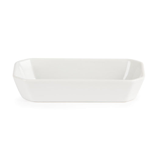 Olympia Whiteware Rectangular Hors d'Oeuvre Dishes 185mm (6 Pack) Olympia