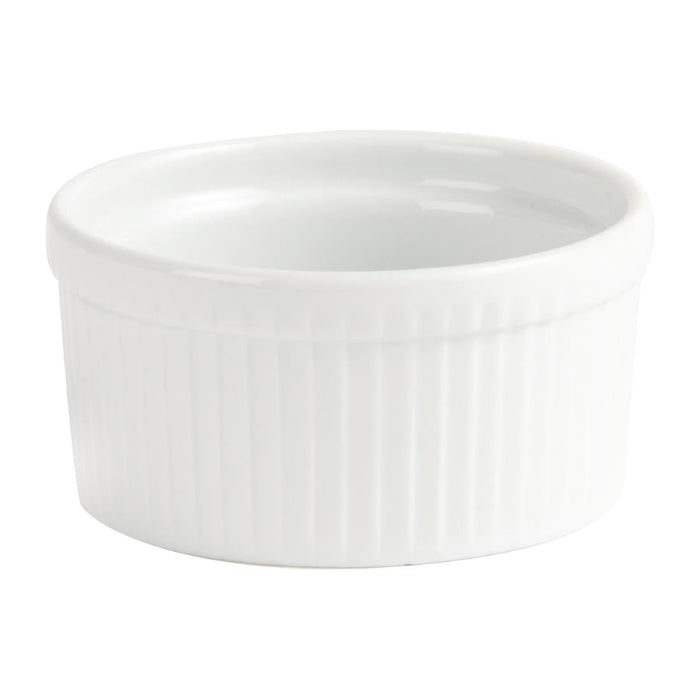 Olympia Whiteware Souffle Dishes 105mm (6 Pack) Olympia