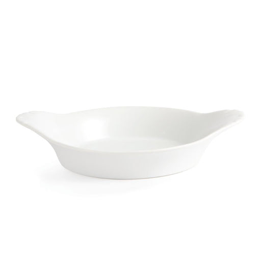 Olympia Whiteware Round Eared Dishes 220mm (6 Pack) Olympia