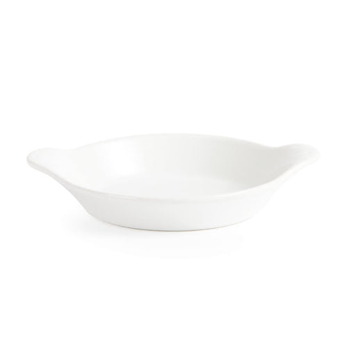 Olympia Whiteware Round Eared Dishes 170 x 140mm (6 Pack) Olympia