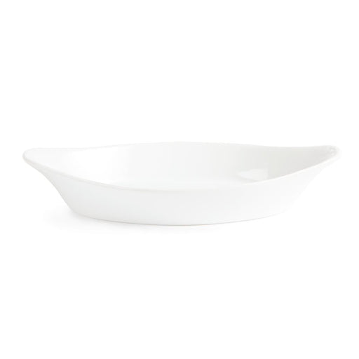 Olympia Whiteware Oval Eared Dishes 262mm (6 Pack) Olympia
