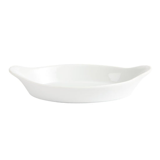 Olympia Whiteware Oval Eared Dishes 204mm (6 Pack) Olympia