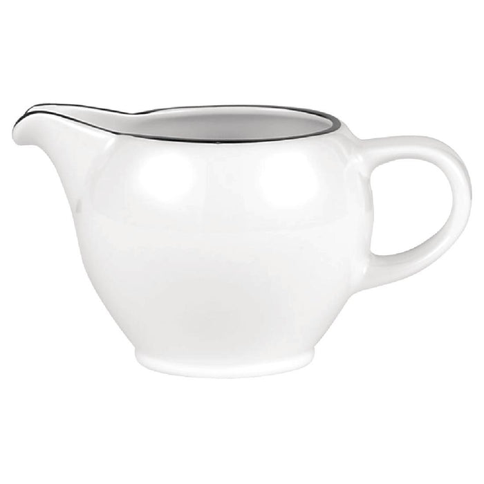 137ml. White with black line. Pack quantity: 6.