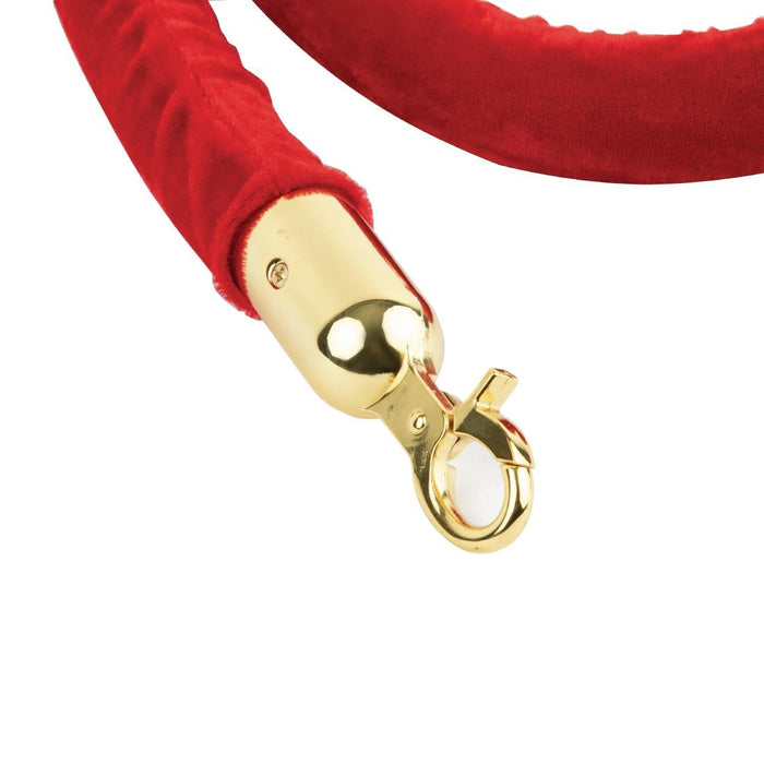 Bolero Red Barrier Rope 1.5m Bolero