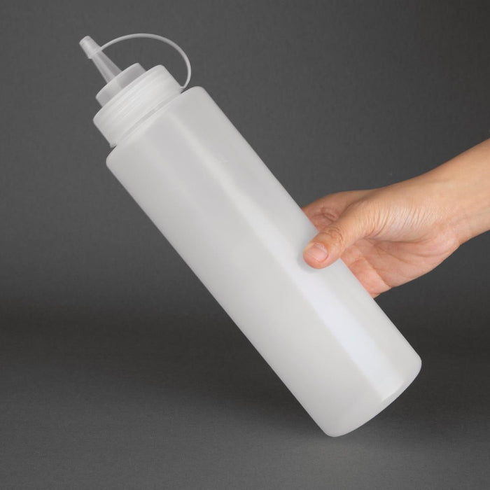 Vogue Clear Squeeze Sauce Bottle 35oz Vogue