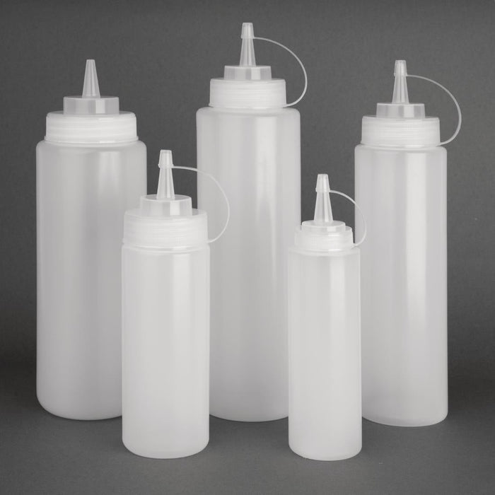 Vogue Clear Squeeze Sauce Bottle 35oz Vogue