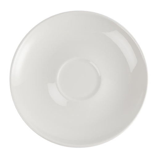 Churchill Plain Whiteware Large Saucers 165mm (24 Pack) Churchill