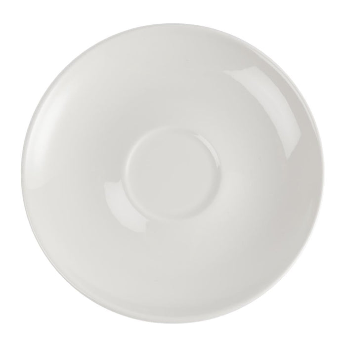 Churchill Plain Whiteware Large Saucers 165mm (24 Pack) Churchill