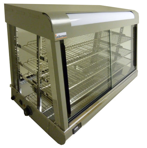 Infernus Food Warming Display Cabinet - 900mm Canmac Catering Equipment
