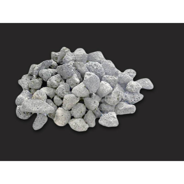 Lava Rock For BBQ - Lava Rock For Charcoal Grills - White
