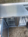 Williams HJC3SA 3 Door Stainless Prep Fridge Topping with Saladette Refurbished Canmac Catering Equipment