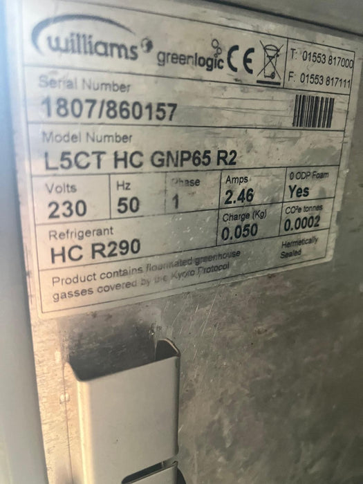 Williams Slimline Multideck Freezer - Refurbished Canmac Refurbished