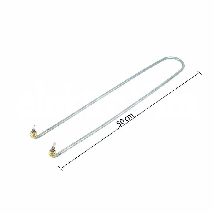 Bain Marie Heating Element – Bottom Exit 50cm 220V / 2000W Ø8.5mm Stainless Steel Canmac