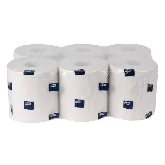 Tork Centrefeed Wiper Dispenser Refill White (6 Pack) Tork