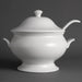 Olympia Whiteware Soup Tureen and Ladle 2.5Ltr 88oz Olympia