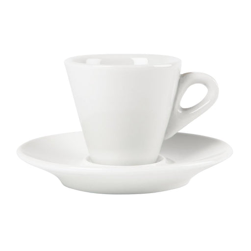 Olympia Whiteware Conical Espresso Cups 60ml 2oz (12 Pack) Olympia