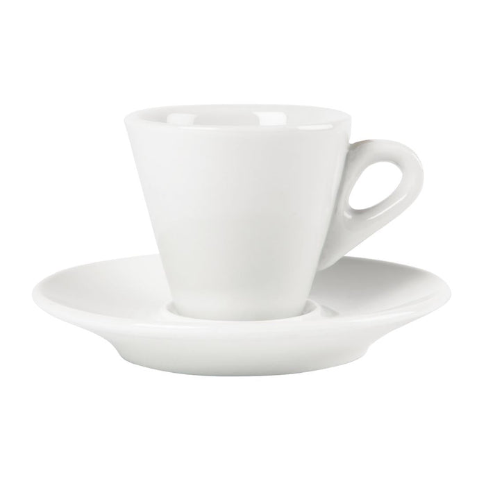 Olympia Whiteware Conical Espresso Cups 60ml 2oz (12 Pack) Olympia