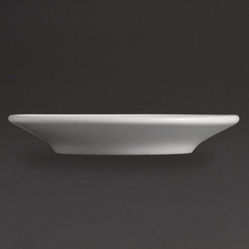 Olympia Whiteware Espresso Saucers 120mm (12 Pack) Olympia