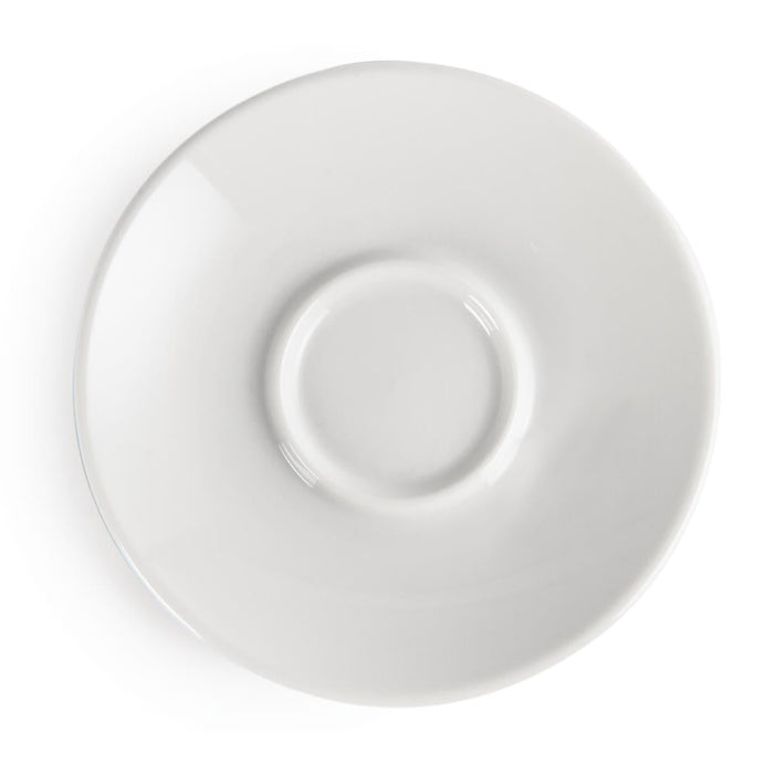 Olympia Whiteware Espresso Saucers 120mm (12 Pack) Olympia