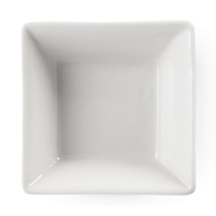 Olympia Whiteware Miniature Square Dishes 75mm (12 Pack) Olympia