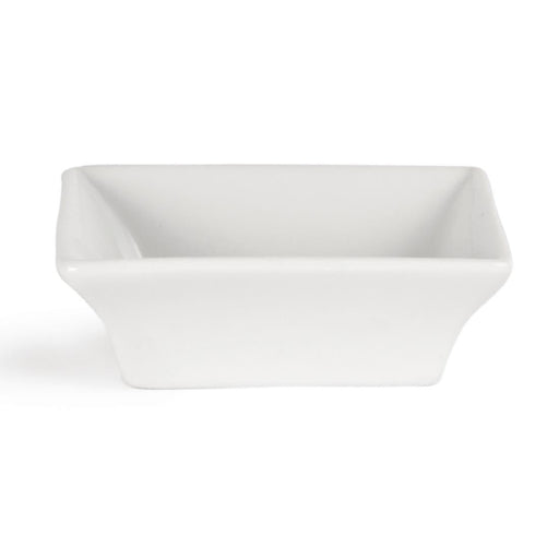 Olympia Whiteware Miniature Square Dishes 75mm (12 Pack) Olympia