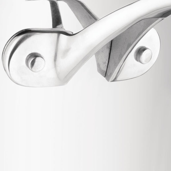 Vogue Stainless Steel & Aluminium Tri-Wall Flared Sauté Pan 20cm Vogue