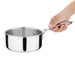Vogue Stainless Steel & Aluminium Tri-Wall Saucepan 14cm Vogue