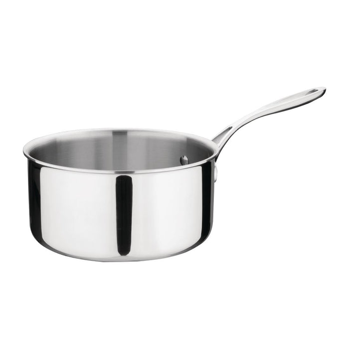 Capacity: 3Ltr. Material: 304 & 430 Stainless Steel and Aluminium. Induction Compatible. Compatible with Lid: Y424