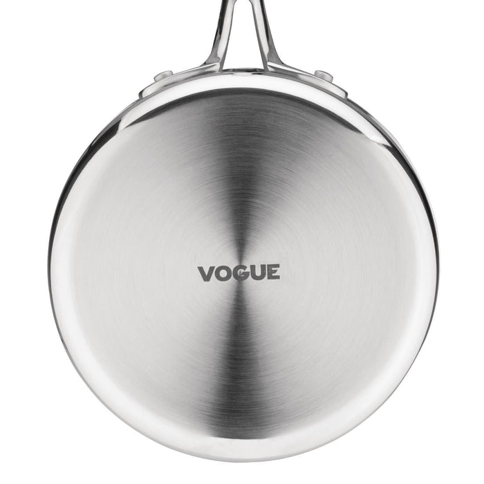 Vogue Stainless Steel & Aluminium Tri-Wall Saucepan 20cm Vogue
