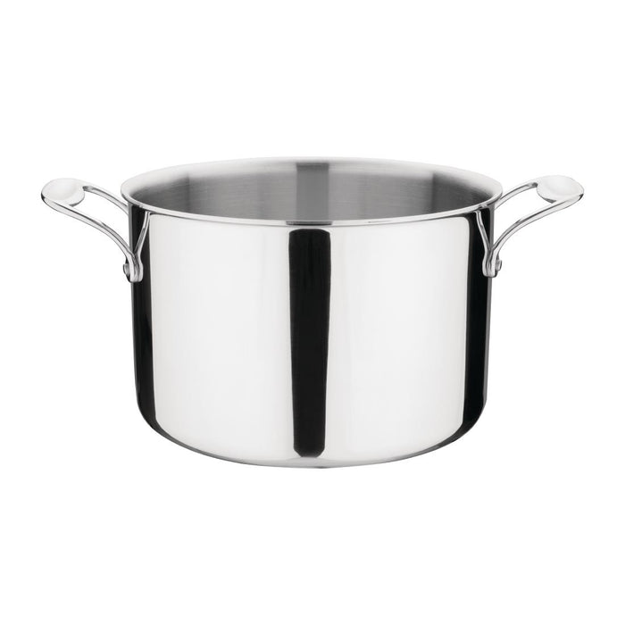 Capacity: 7Ltr. Material: 304 & 430 Stainless Steel and Aluminium. Induction Compatible. Compatible with Lid: Y425