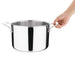 Vogue Stainless Steel & Aluminium Tri-Wall Stew Pan 24cm Vogue